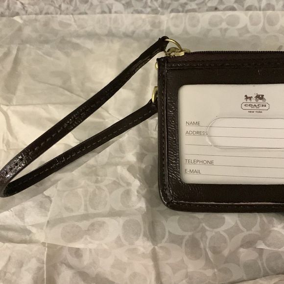 Coach Keychain Wristlet - Picture 5 of 12